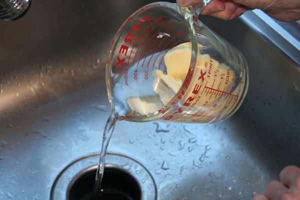 Step 9 - Pour off Water