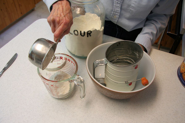 Step 2 - Measure Flour