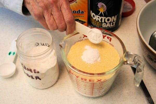 Step 4 - Add Baking Powder