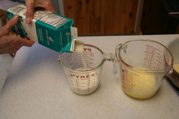 Step 13 - Measure Buttermilk