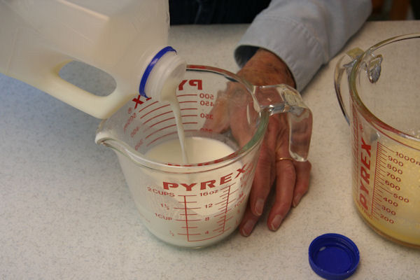 Step 14 - Measure Milk