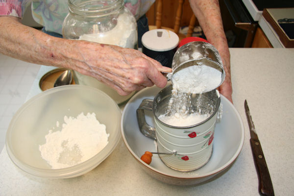 Step 1 - Measure Flour