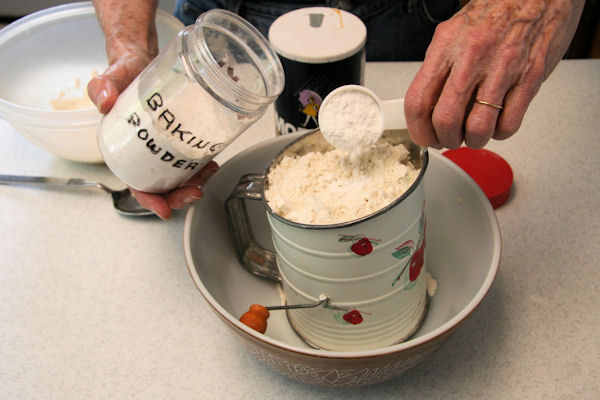 Step 2 - Add Baking Powder