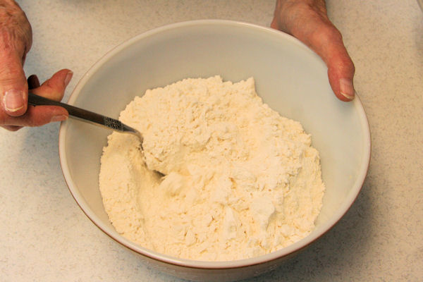 Step 5 - Stir Dry Mixture