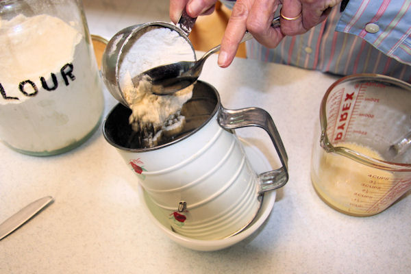 Step 8 - Measure Flour