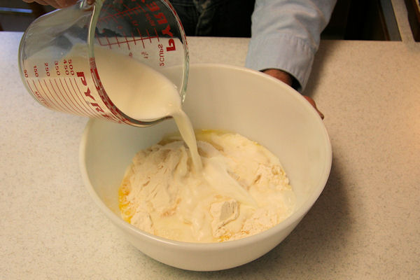 Step 6 - Add Milk