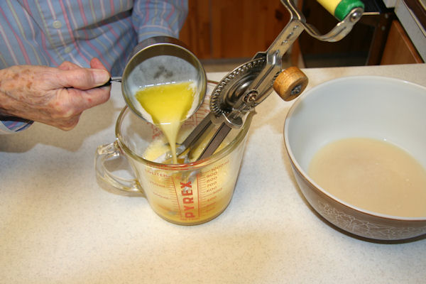 Step 8 - Add Melted Butter