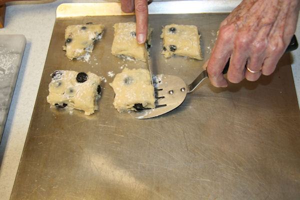 Step 20 - Scones on Sheeet
