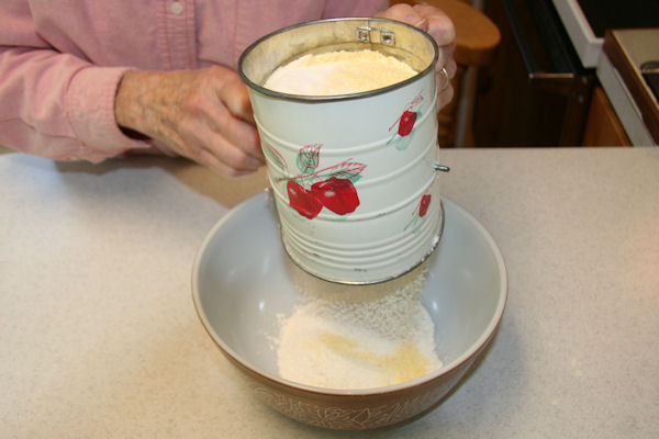 Step 7 - Crank Sifter