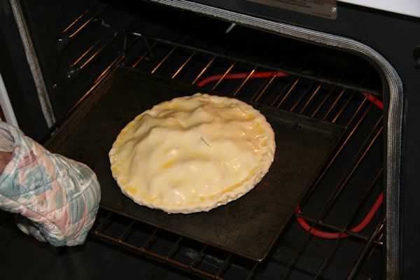 Step 19 - Into Oven