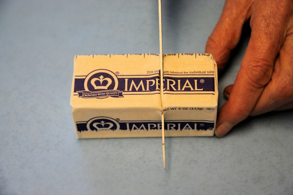 Step 16 - Measure Butter