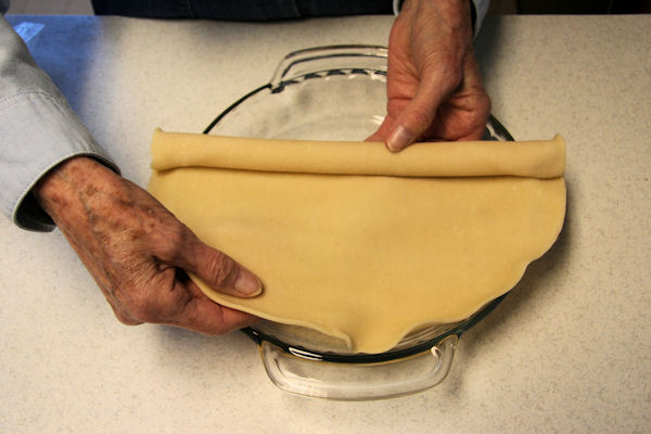 Step 15 - Unroll Crust