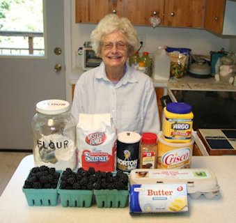 Making Deep Dish Blackberry Pie