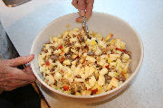 Apple-Nut-Date Salad step 9