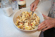 Apple-Nut-Date Salad step 11
