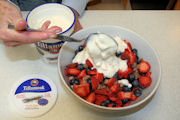 Berry Yogurt Salad, Step 10