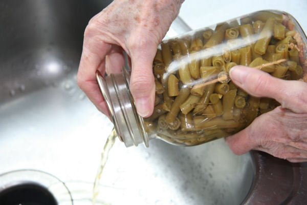 Step 1 - Drain Green Beans