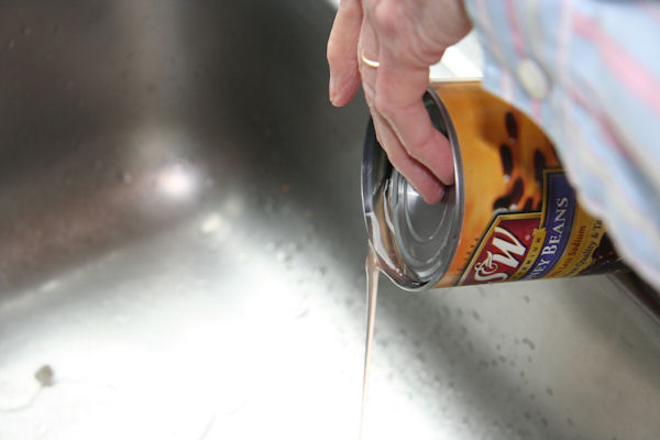 Step 5 - Drain Kidney Beans 