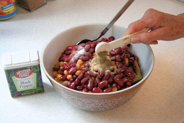 Step 12 - Add Black Pepper