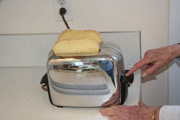 Step 1 - Toast the Bread