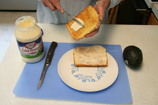 Step 2 - Apply Salad Dressing