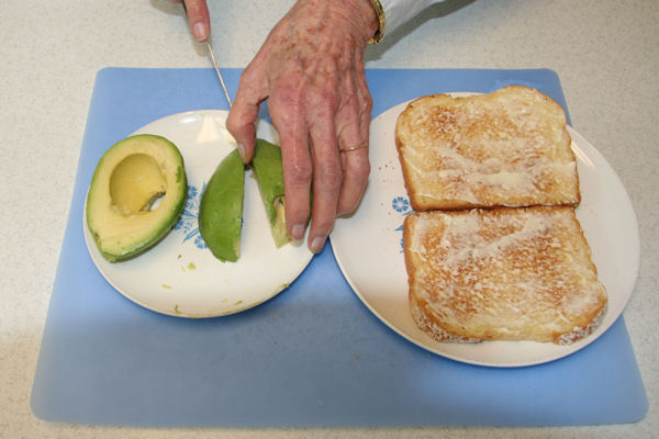 Step 8 - Slice Avocado