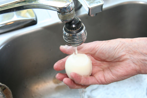 Step 7 - Wash Egg