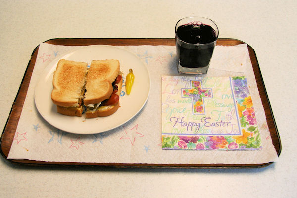 Step 12 - Sandwich and Juice?