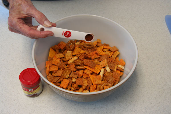 Step 7 - Add Chilli Powder