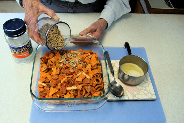 Step 9 - Add Sunflower Seeds