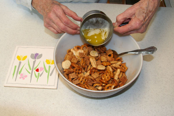 Step 9 - Pour Butter