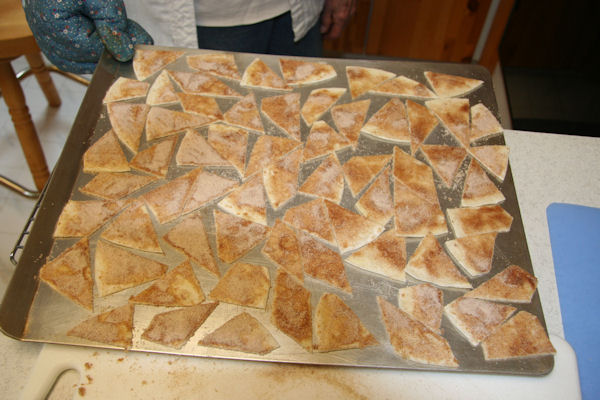 Step 11 - Load Cookie Sheet 