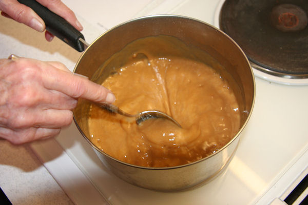 Step 9 - Stir until Boiling