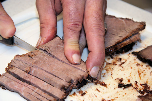 Step Four - Cut Slices into Strips