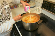 Beef Barley Soup Canning step 14