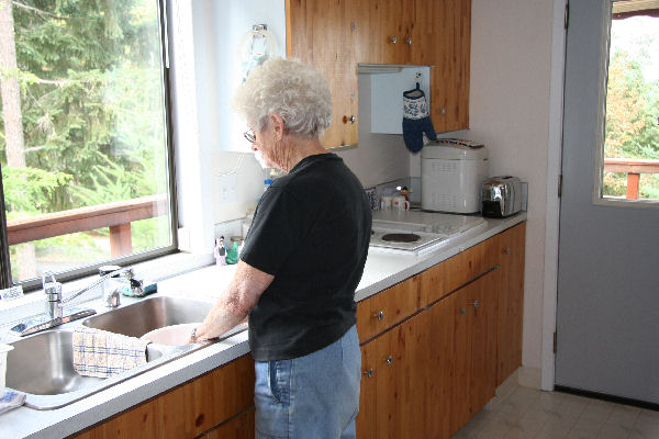 Step One, Check and Wash Peas