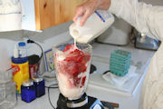 Strawberry Milkshake Step 5