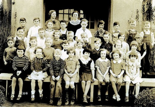 Bernice Noll in Second Grade Class