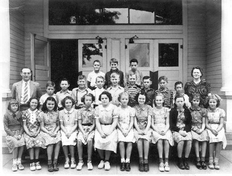 Bernice Noll in Third Grade Class