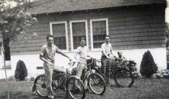 Mark, Paul, JC and Loren (in Basket)