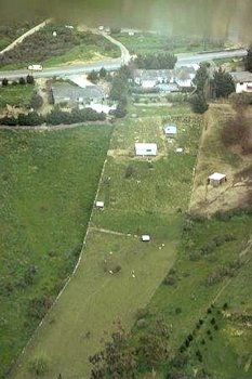 Our Fairview House from Our Airplane