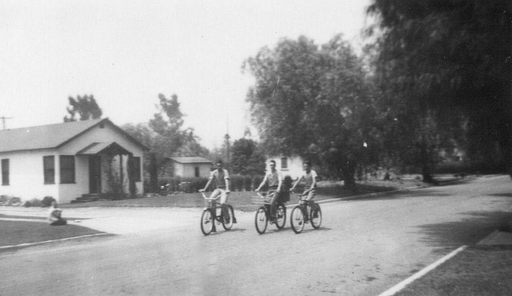 Noll Boys on Their Bikes 