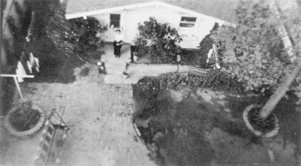 House Below My Apartment in Monterey Park, California