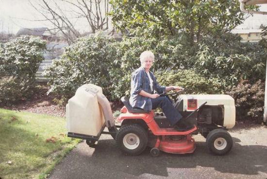 Bernice and the Mower