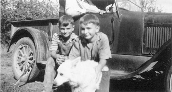  Paul and Crawford with the 1927 REO Truck- 30 