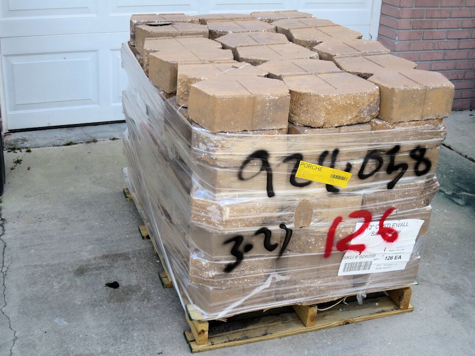 Pallet of Stones (126)  