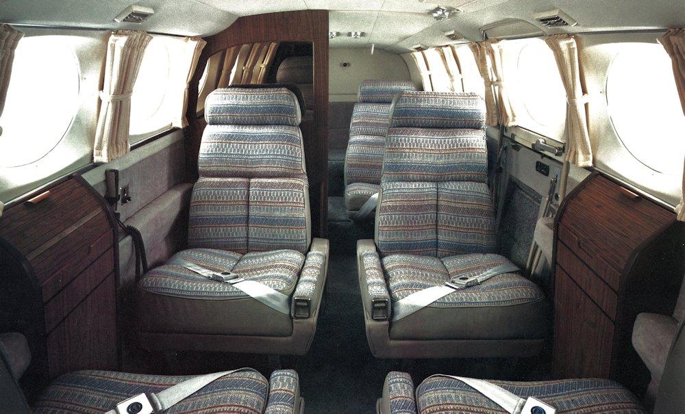 Cessna 421 Interior Seating  
