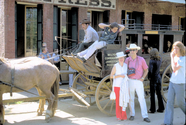 Stagecoach at Columbia, California