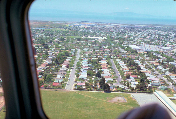 Airport at Hayward California