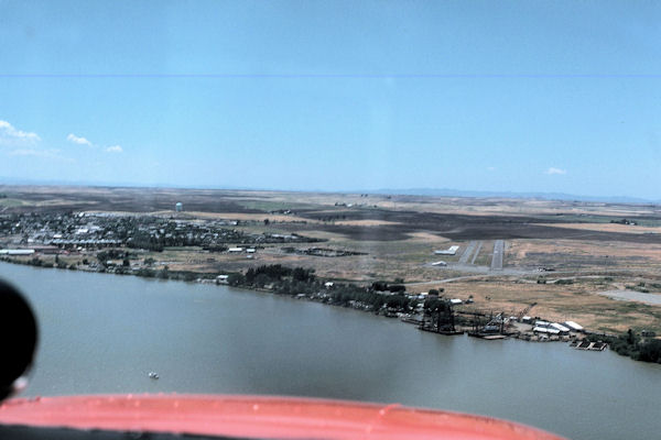 Rio Vista Airport in Sight